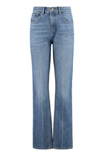 Carica l'immagine nel visualizzatore di Gallery, Jeans straight leg a 5 tasche
