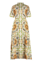 Carica l&#39;immagine nel visualizzatore di Gallery, Abito chemisier stampato

