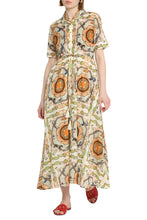 Carica l&#39;immagine nel visualizzatore di Gallery, Abito chemisier stampato
