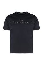 Carica l'immagine nel visualizzatore di Gallery, T-shirt in jersey di cotone con stampa logo
