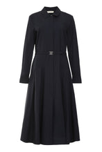 Carica l&#39;immagine nel visualizzatore di Gallery, Abito chemisier con cintura
