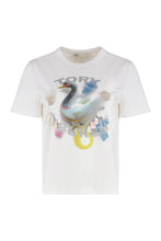 Load image into Gallery viewer, Cotton crew-neck T-shirt
