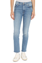 Load image into Gallery viewer, The Mid Rise Dazzer Ankle straight leg jeans
