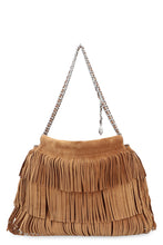 Carica l'immagine nel visualizzatore di Gallery, Hobo bag Fleming in camoscio con frange
