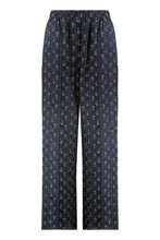 Carica l'immagine nel visualizzatore di Gallery, Pantaloni in jacquard di viscosa e seta
