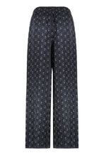 Carica l'immagine nel visualizzatore di Gallery, Pantaloni in jacquard di viscosa e seta
