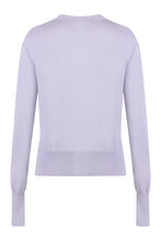 Carica l'immagine nel visualizzatore di Gallery, Cardigan Bea in cotone con logo
