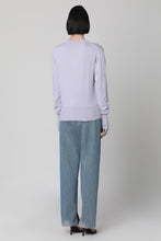 Carica l'immagine nel visualizzatore di Gallery, Cardigan Bea in cotone con logo
