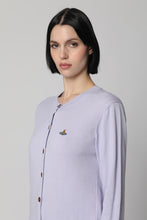 Carica l'immagine nel visualizzatore di Gallery, Cardigan Bea in cotone con logo
