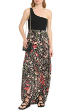 Load image into Gallery viewer, Printed one-shoulder dress
