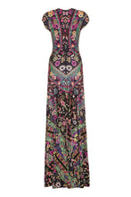 Carica l&#39;immagine nel visualizzatore di Gallery, Abito in jersey motivo floreale
