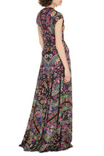 Carica l&#39;immagine nel visualizzatore di Gallery, Abito in jersey motivo floreale
