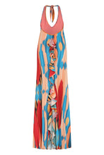 Carica l&#39;immagine nel visualizzatore di Gallery, Abito in crêpe stampato
