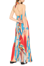 Carica l&#39;immagine nel visualizzatore di Gallery, Abito in crêpe stampato
