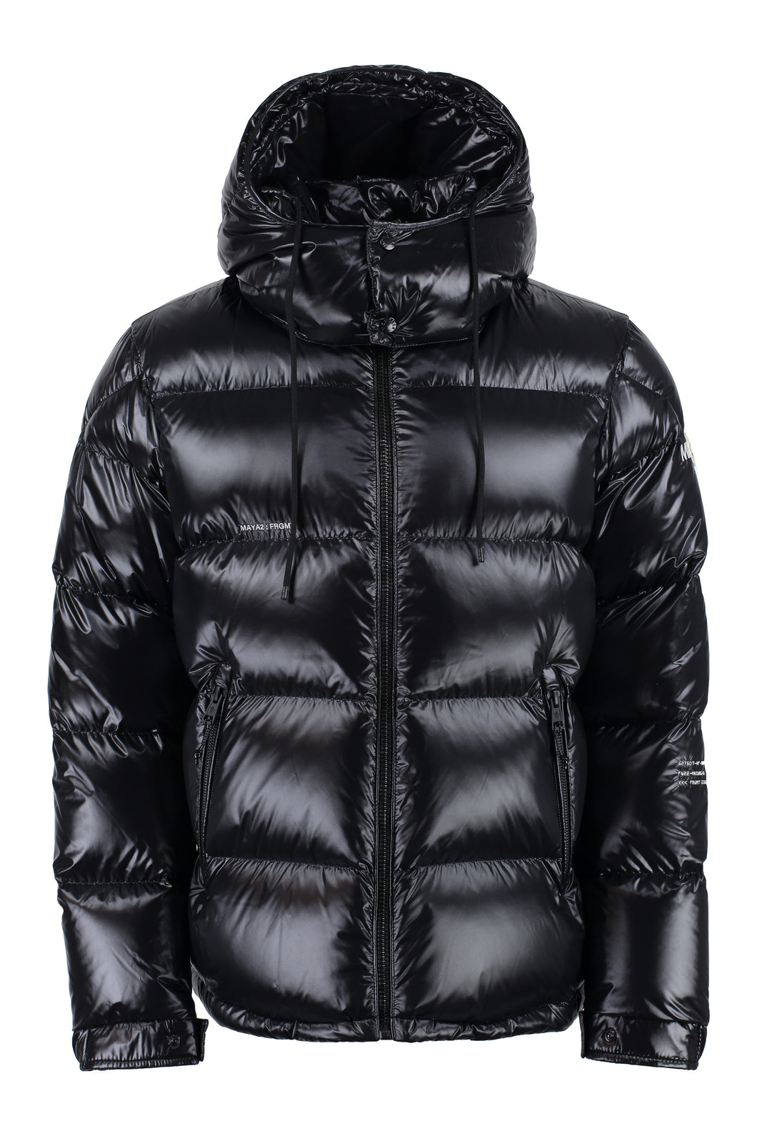 7 Moncler FRGMT Hiroshi Fujiwara - Rickey hooded techno fabric down jacket