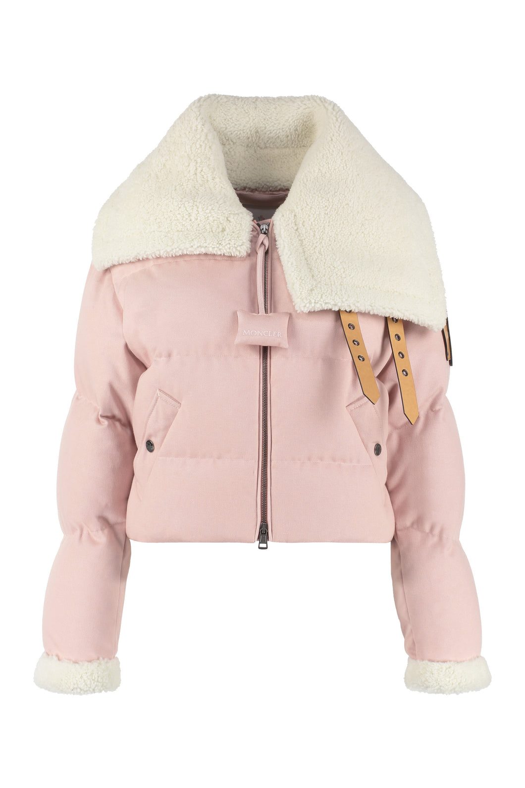 1 Moncler JW Anderson - Piumino Penygarder in denim