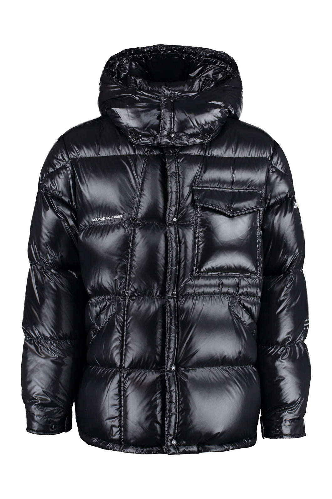 7 Moncler FRGMT Hiroshi Fujiwara - Anthemium hooded short down jacket