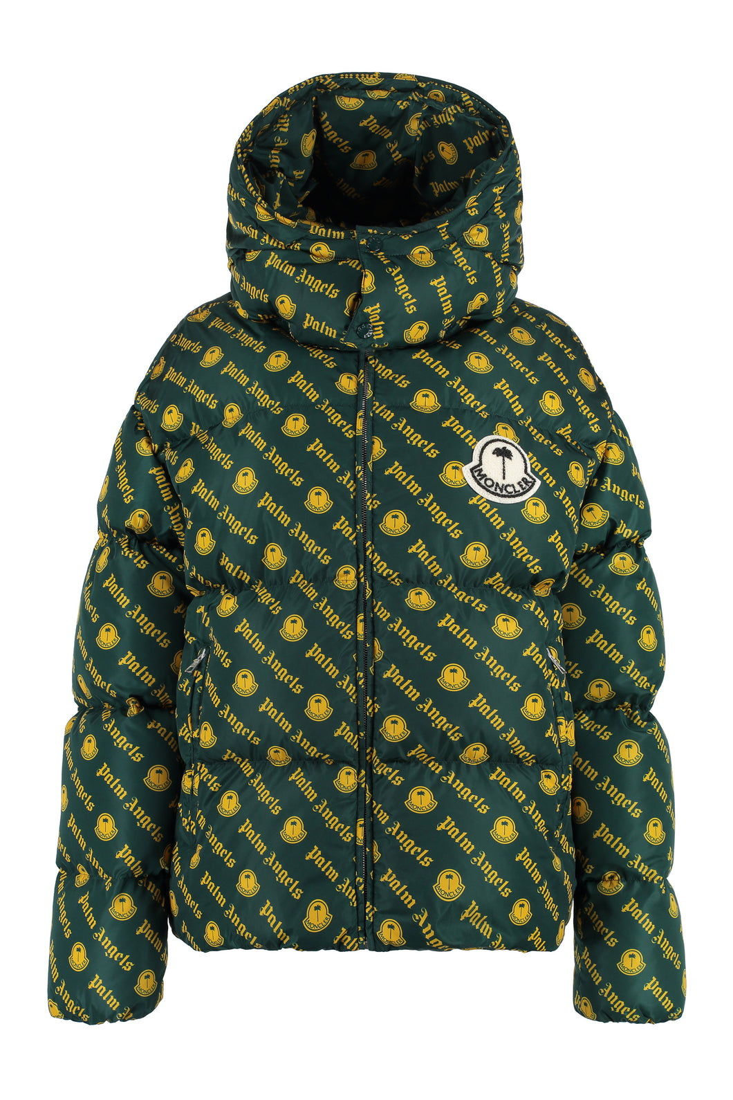 8 Moncler Palm Angels - Thompson techno-nylon down jacket