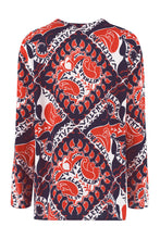 Carica l'immagine nel visualizzatore di Gallery, Blusa in seta stampata
