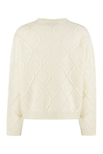 Load image into Gallery viewer, Virgin wool crew-neck sweater
