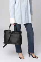 Load image into Gallery viewer, Prada Buckle leather bag
