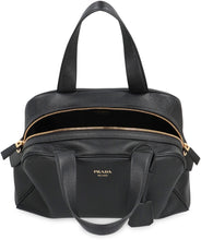 Load image into Gallery viewer, large Leather boston bag

