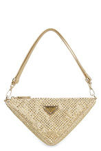 Load image into Gallery viewer, Triangle handbag with crystals

