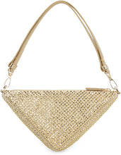 Load image into Gallery viewer, Triangle handbag with crystals
