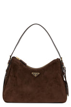 Load image into Gallery viewer, Shoulder bag in suede leather
