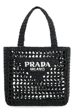 Carica l'immagine nel visualizzatore di Gallery, Mini tote bag in rafia
