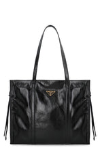 Load image into Gallery viewer, Large patent shopper bag
