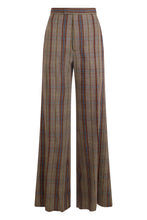 Load image into Gallery viewer, Palazzo pants in check
