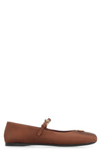 Load image into Gallery viewer, Fabric ballet flats with logo
