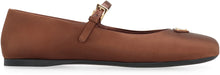 Load image into Gallery viewer, Fabric ballet flats with logo
