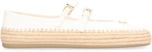 Load image into Gallery viewer, Leather ballet flats with logo
