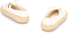 Load image into Gallery viewer, Leather ballet flats with logo
