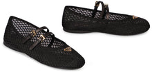 Load image into Gallery viewer, Mesh fabric ballerinas
