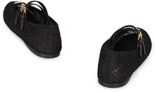 Load image into Gallery viewer, Mesh fabric ballerinas
