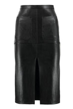 Load image into Gallery viewer, Faux leather skirt
