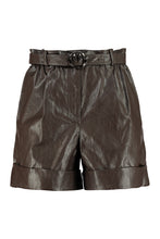 Load image into Gallery viewer, Faux leather shorts

