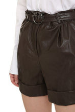 Load image into Gallery viewer, Faux leather shorts
