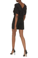 Carica l'immagine nel visualizzatore di Gallery, Blusa Volterra in cotone con pizzo Sangallo
