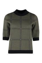 Carica l'immagine nel visualizzatore di Gallery, Top Long Island in maglia jacquard
