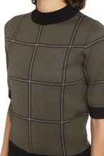 Carica l'immagine nel visualizzatore di Gallery, Top Long Island in maglia jacquard
