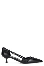 Load image into Gallery viewer, Low-heeled shoe in leather
