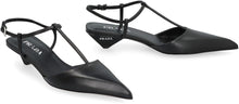 Load image into Gallery viewer, Leather slingback pumps
