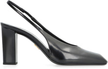 Load image into Gallery viewer, Leather slingback pumps
