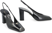 Load image into Gallery viewer, Leather slingback pumps
