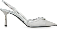 Carica l'immagine nel visualizzatore di Gallery, Décolleté slingback in tessuto a rete
