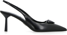 Load image into Gallery viewer, Leather slingback pumps
